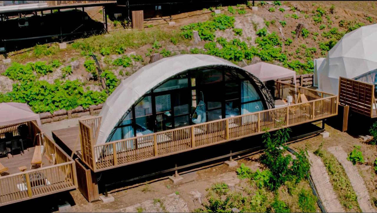 Mt.Fujiグランピングテラス　嶺乃華 Hotel Fujikawaguchiko Exterior photo